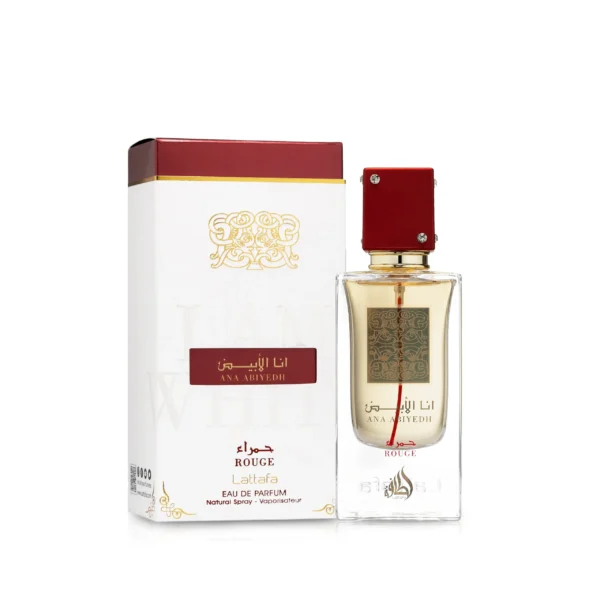 عطر انا الأبيض حمراء